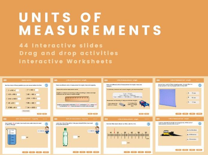 Units of Measurements Activities KS2 Teaching Resources