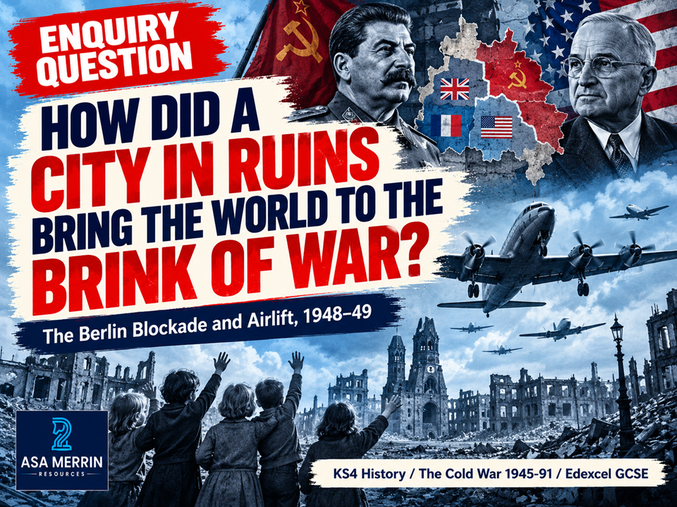 GCSE Cold War | Berlin Blockade 1948–49 | How Close Did Berlin Come to War?