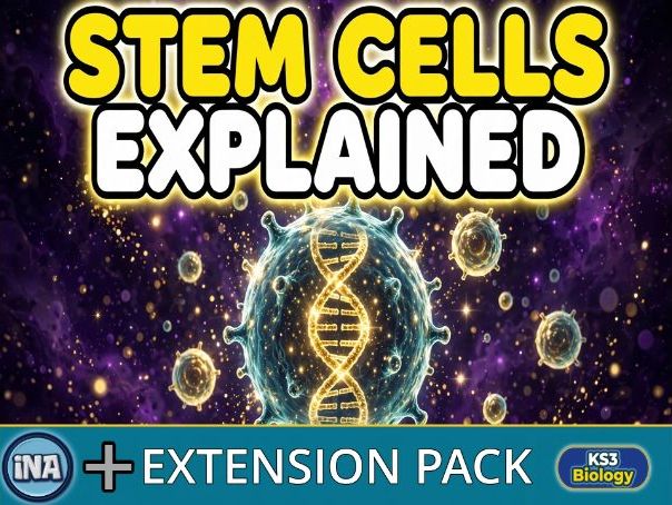 Stem Cells in Animals - KS3 Biology Extension Pack