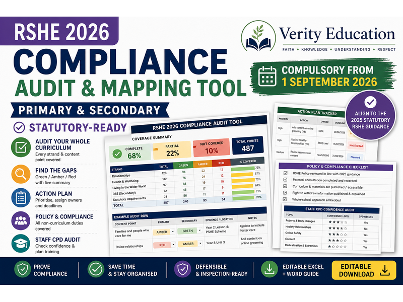 RSHE 2026 compliance audit: