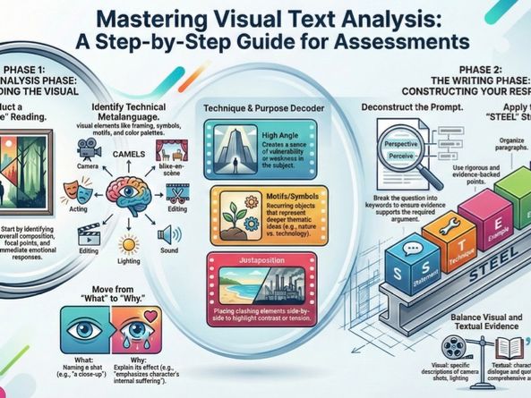 How to Analyse a Visual Text – Infographic Poster Resource