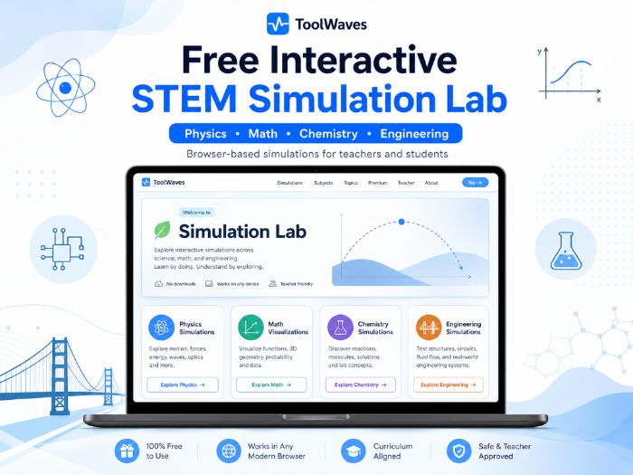 Free Interactive STEM Simulation Lab