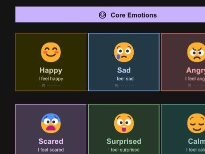 Emotions PECS Cards