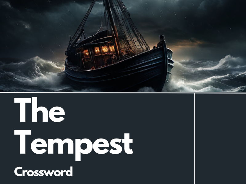 The Tempest Review Crossword