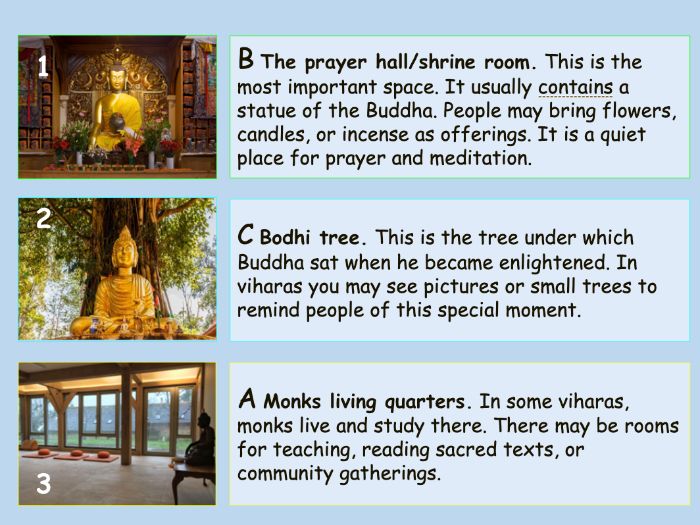 Buddhism: 2 Place of Worship - Vihara