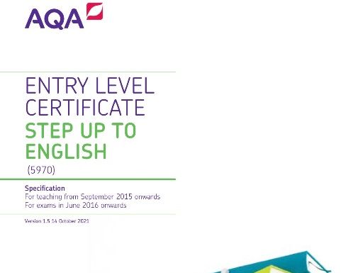 AQA - Entry Level English - Component 1 - Pets