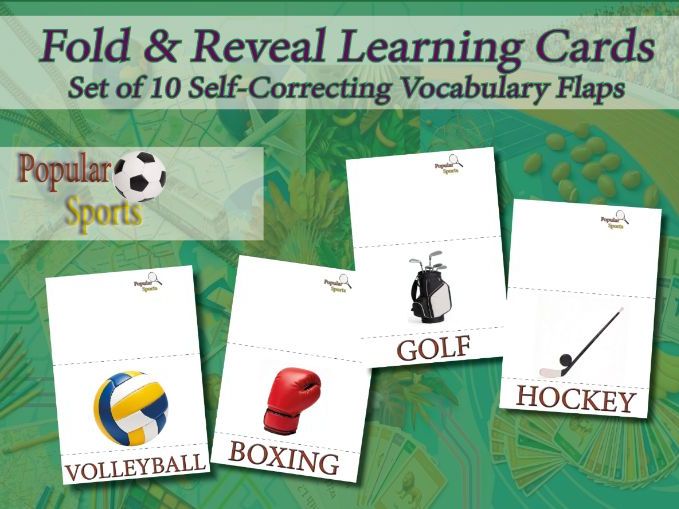 10 Flash Cards. Popular Sports