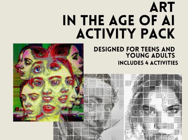 Art in the Age of AI: 4 Lessons, Slides and SEN Support | KS4 and KS5 (Ages 14-18)