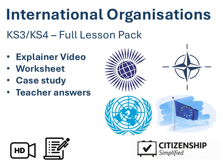 International Organisations KS3 KS4