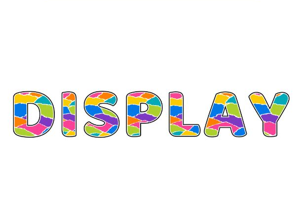 Torn Paper Display Lettering Pack - Uppercase A-Z