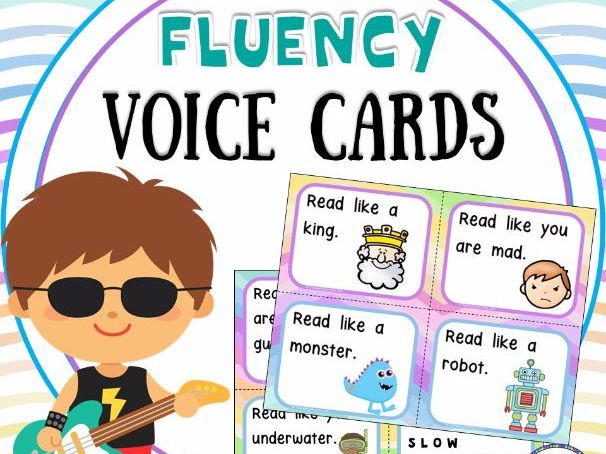 Fluency Practice Voice Cards