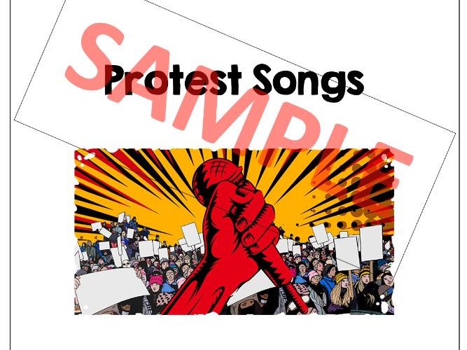 SAMPLE Protest Songs Package