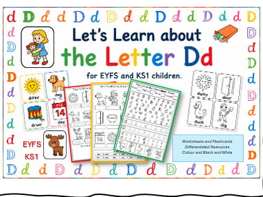 Let's Learn about the Letter Dd EYFS/KS1