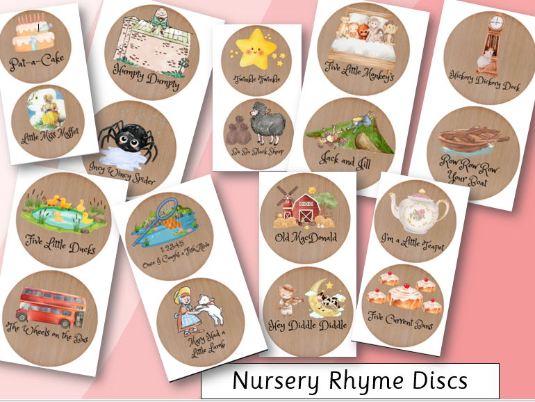 Nursery Rhyme Discs EYFS/KS1
