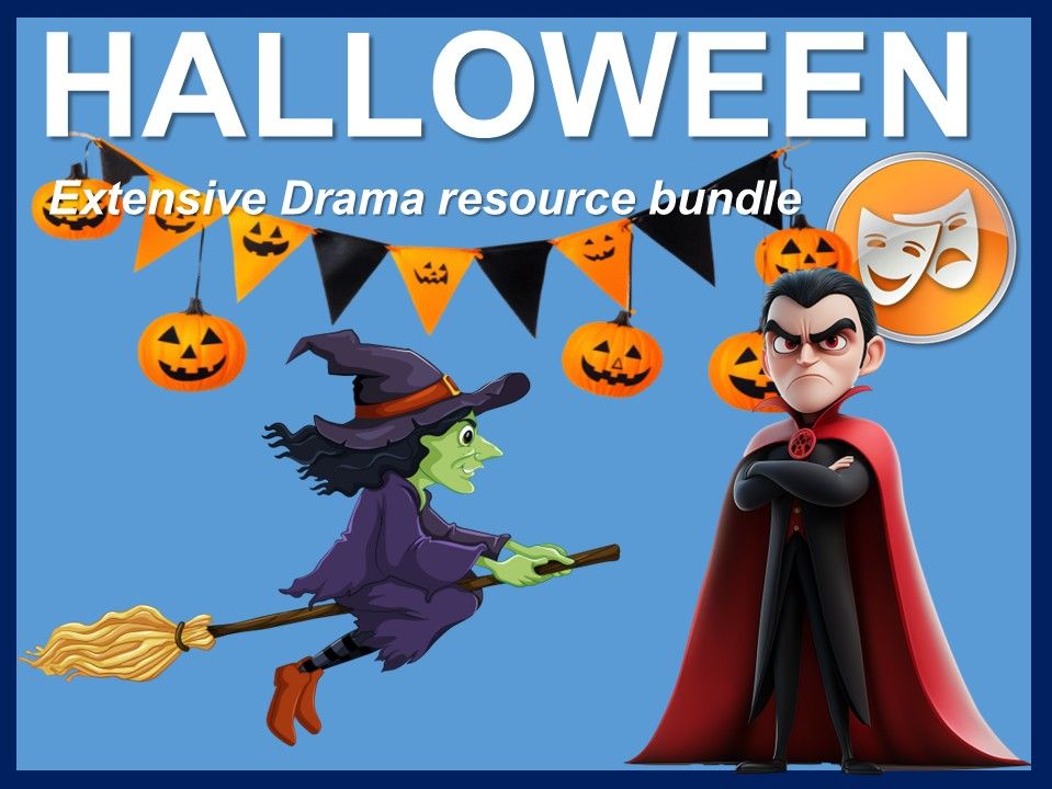 HALLOWEEN: Extensive Drama resource bundle