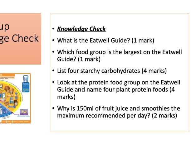 Smart Starts for Food & Nutrition