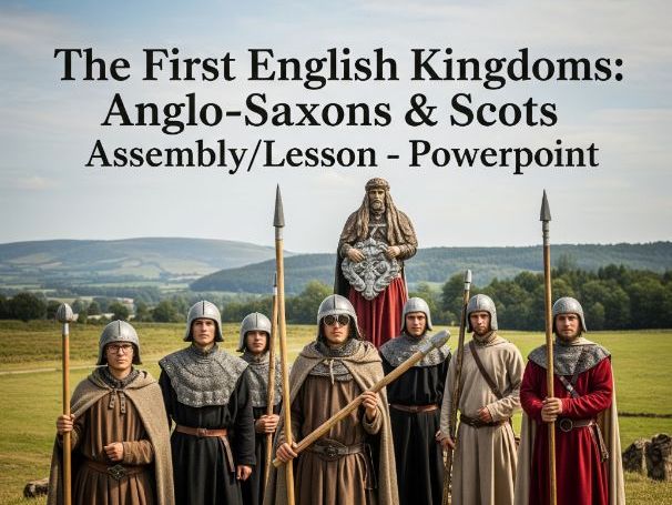 The First English Kingdoms: Anglo-Saxons & Scots - Assembly/Lesson - Powerpoint