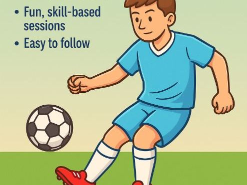 Football Lesson: Ball Control & passing Lesson 1