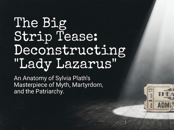 Lady Lazarus by Sylvia Plath | Senior English Analysis Deck with Activities