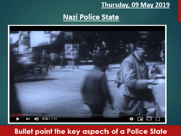 The Nazi Police State