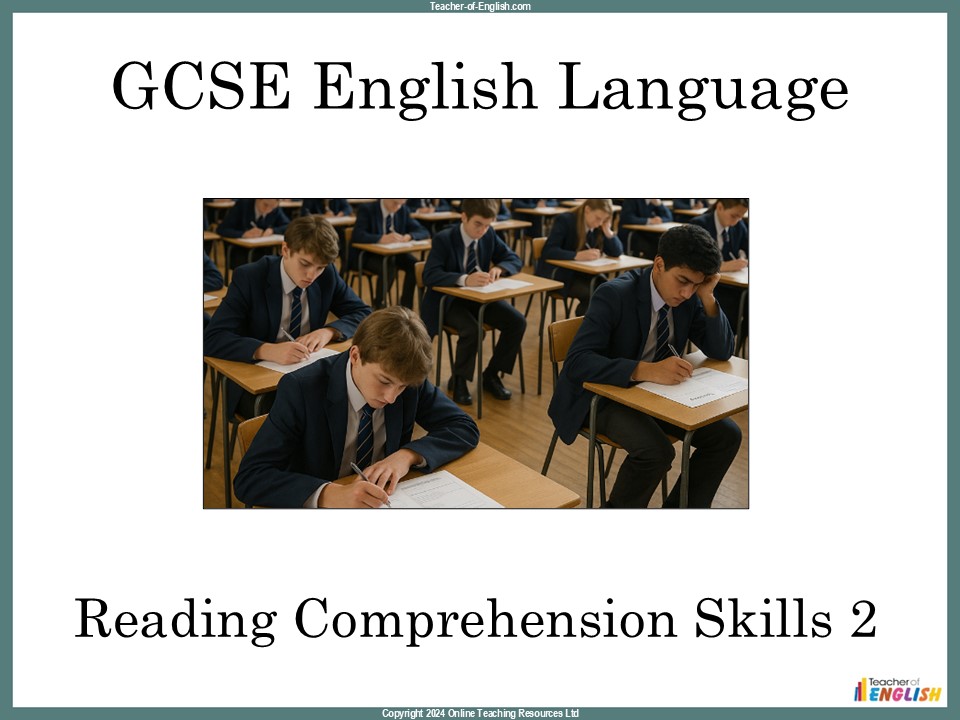GCSE English Language Reading Comprehension Skills 2