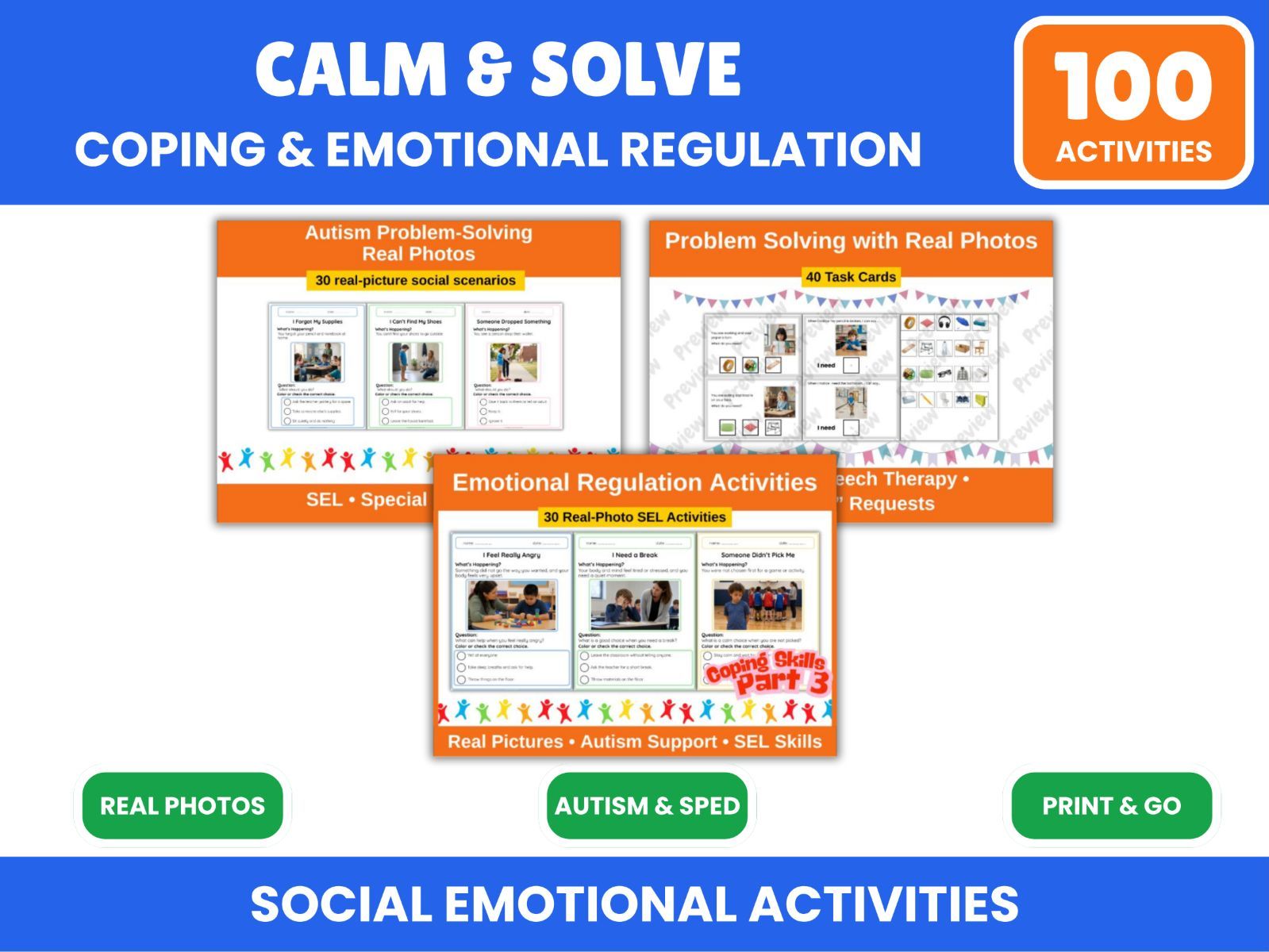 Coping Skills & Emotional Regulation Bundle