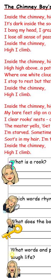 Read With DERIC The Chimney Boy s Story Teaching Resources