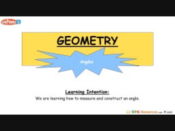 Geometry Angles: Differentiated + Editable PPT + Codebreaker L1