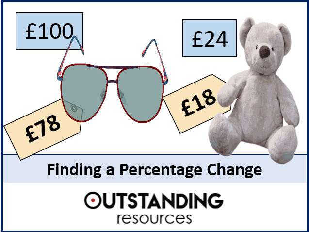 Finding a Percentage Change (Profit and Loss)