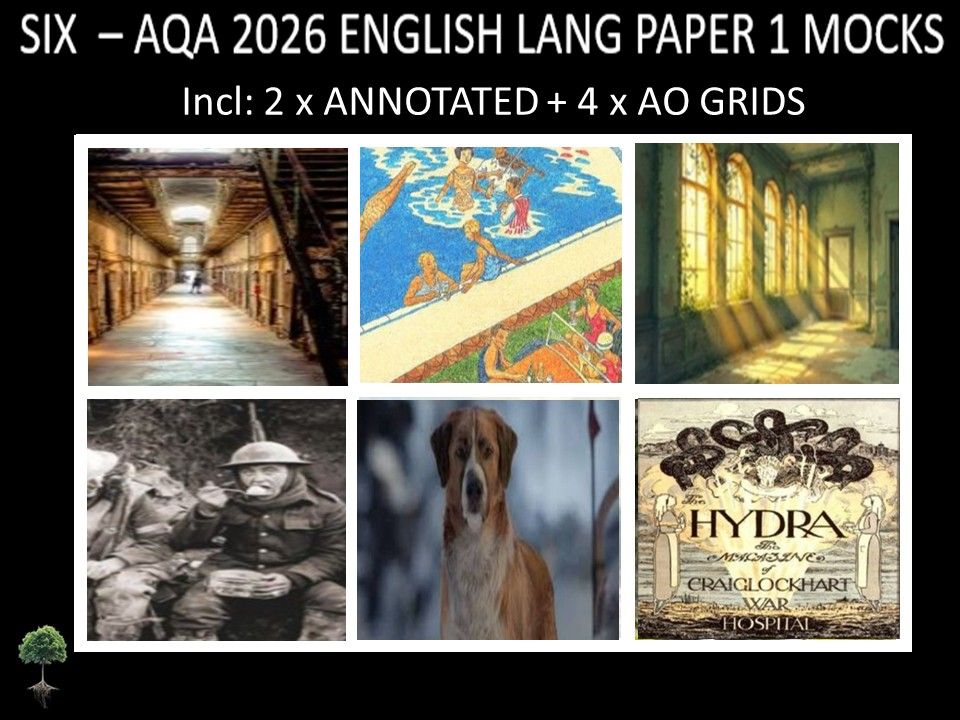 SIX - AQA PAPER 1 | 2026 FULL MOCKS | ANNOTATED | AO GRIDS