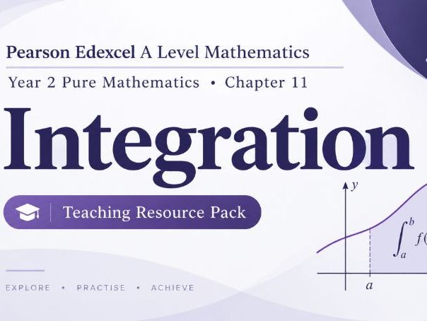 11 - Integration Teacher Pack - Pearson Edexcel A2/A-Level Pure Mathematics