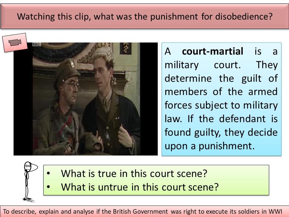 Cowardice and shellshock in World War 1 Teaching Resources