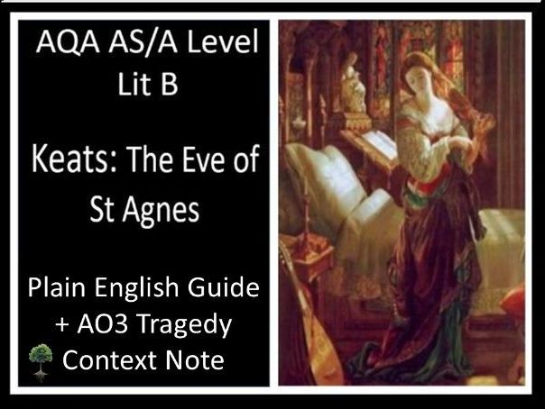 KEATS - EVE OF ST AGNES | Plain English Guide