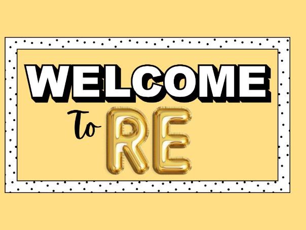 Welcome to RE KS4 Lessons