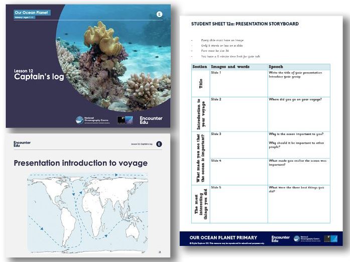 Ocean presentations KS2 English Teaching Resources