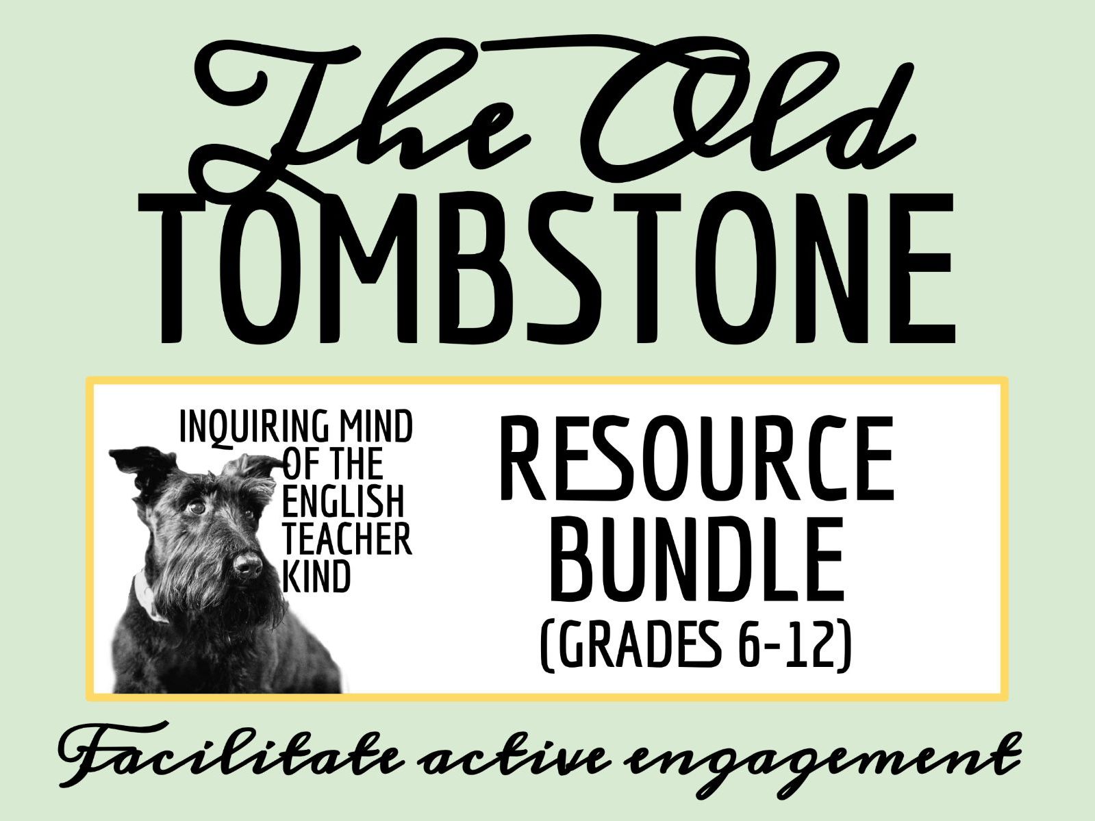 "The Old Tombstone" Quiz, Close Reading Analysis Worksheet, and Vocabulary Activities (Short Story)