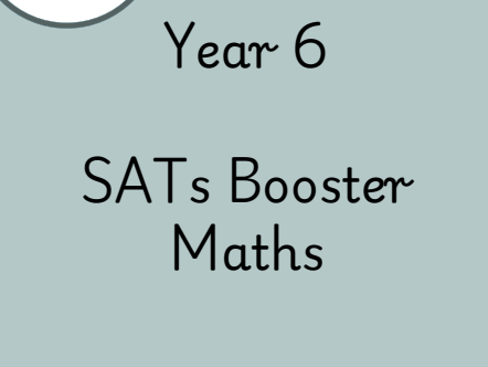 Year 6 Maths Booster Revision