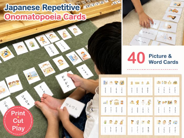 Japanese Repetitive Onomatopoeia Cards