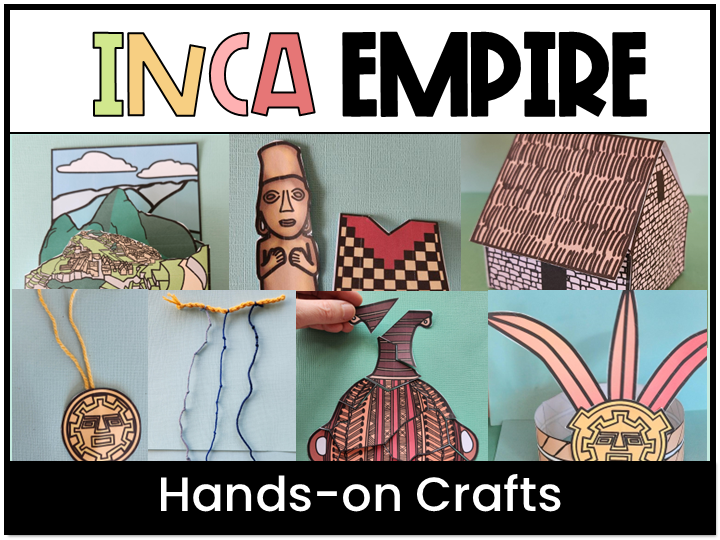 Hands-on Inca Empire Art Crafts Incans Activities KS2