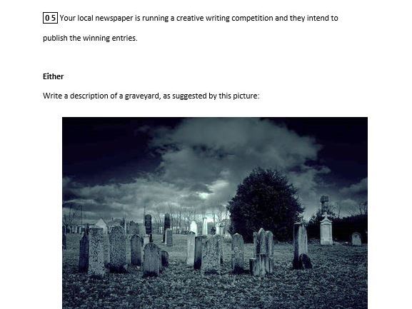 AQA Language Paper One - Dracula Extract (2025 New Question Style)