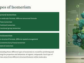 AS Level Chemistry - Unit 13.4 Isomerism: structural isomerism and stereoisomerism