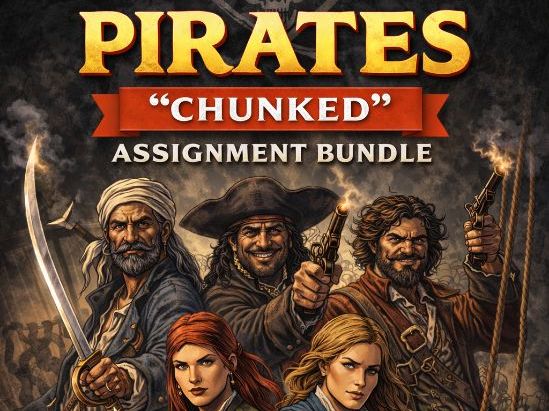Pirates "Chunked" Assignment Bundle (21 Assignments0