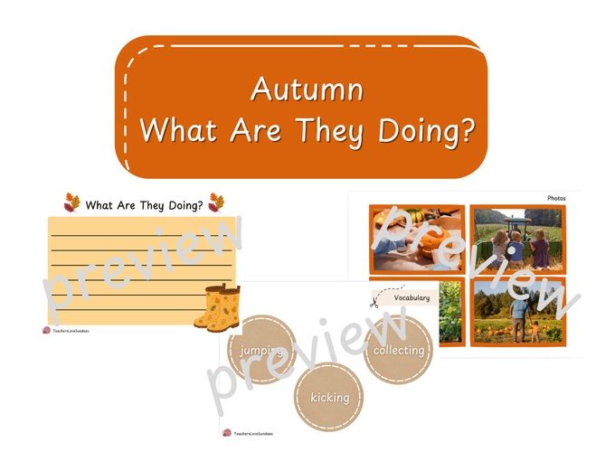 Autumn What Are They Doing?