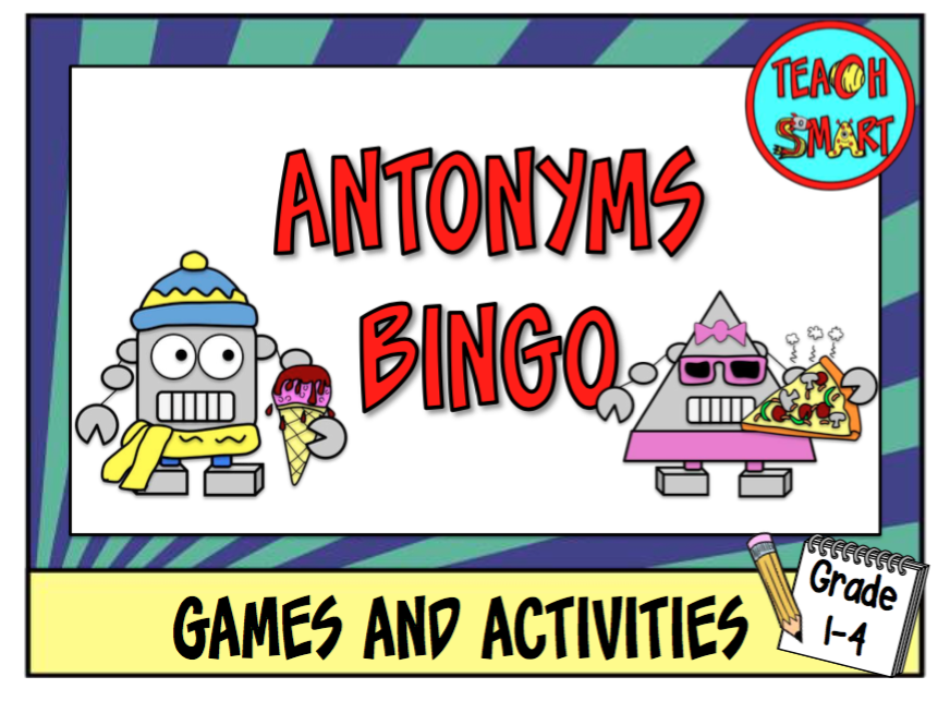 Synonym Antonym Bingo