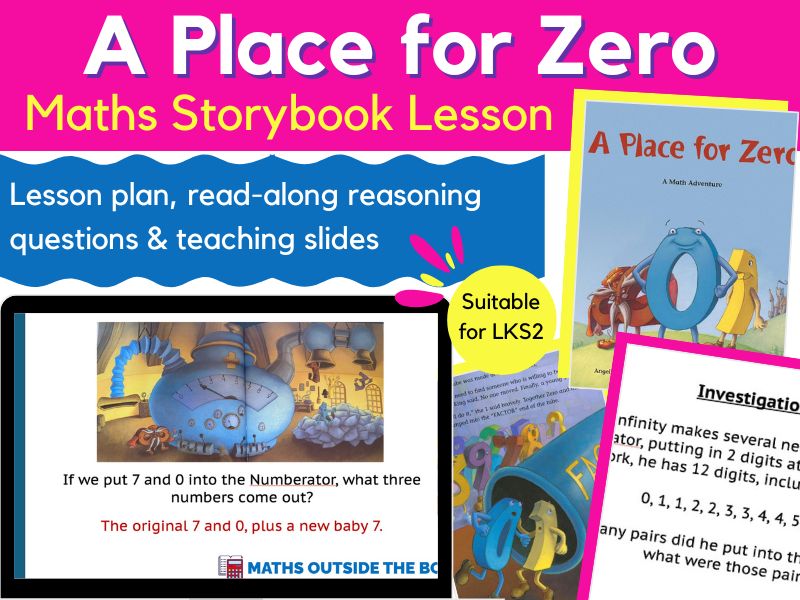 A Place for Zero - Maths Storybook Lesson for LKS2