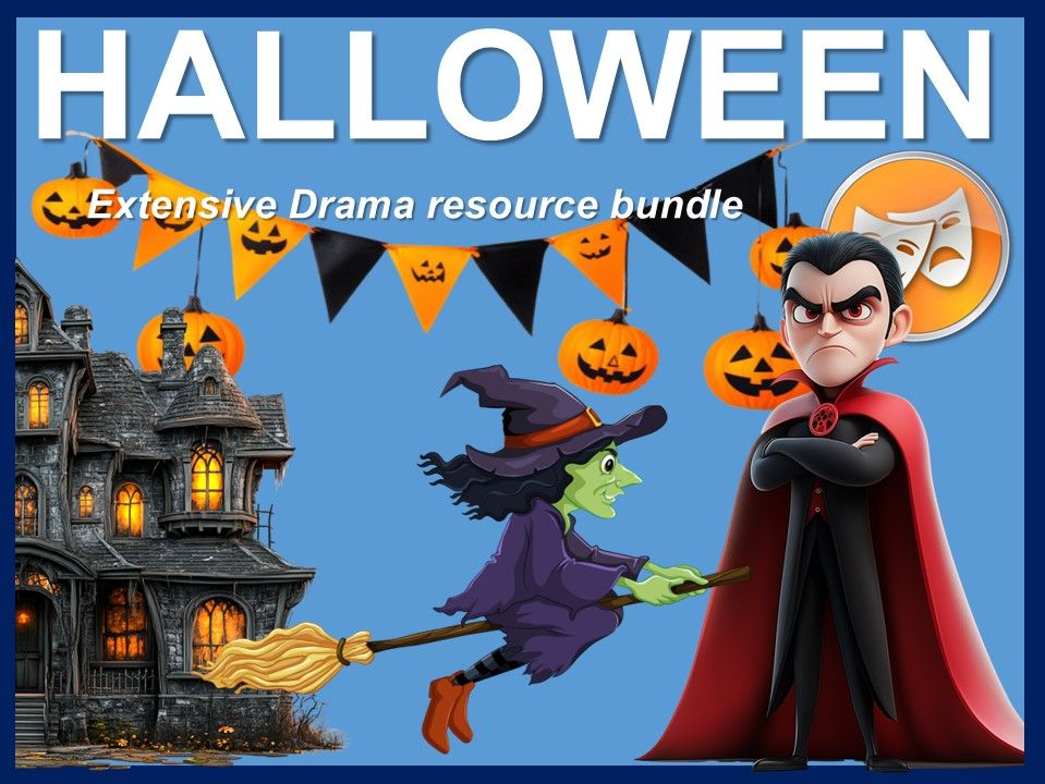 HALLOWEEN: Extensive Drama resource bundle