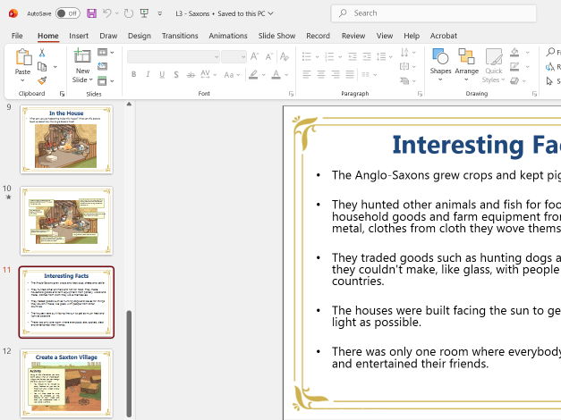 Anglo-Saxons - History Scheme of Work (6 Lessons) | KS2