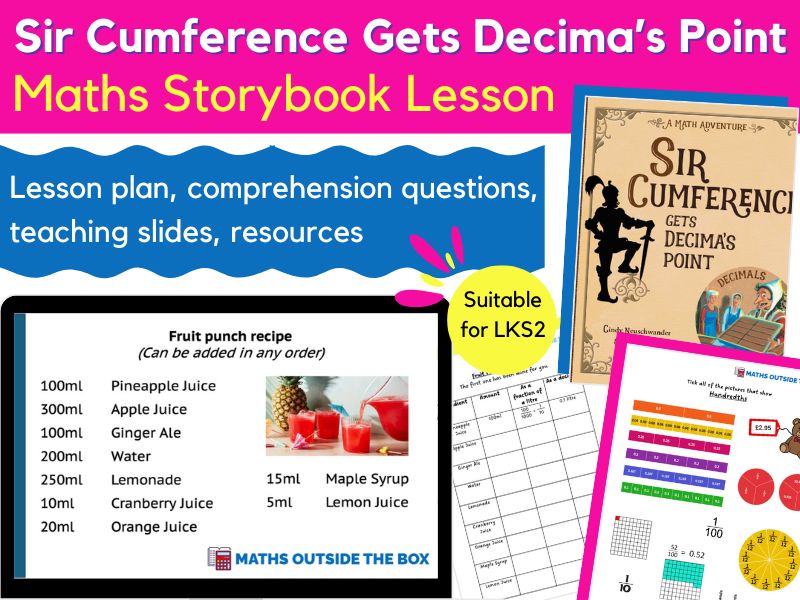 Sir Cumference Gets Decima's Point - Maths Storybook Lesson LKS2