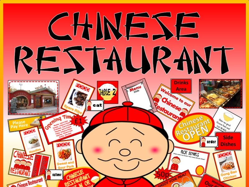 CHINESE RESTAURANT ROLE PLAY