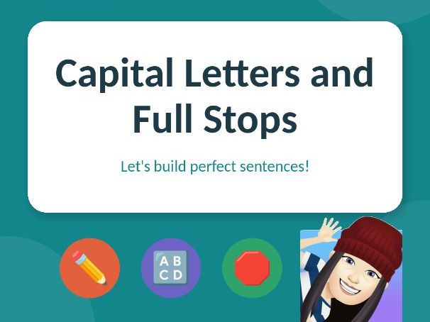 Capital Letters and Full Stops — Year 1 English